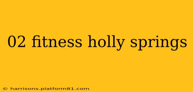 02 fitness holly springs