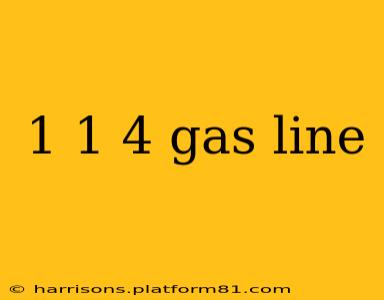 1 1 4 gas line