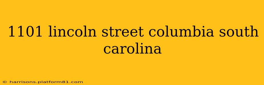 1101 lincoln street columbia south carolina