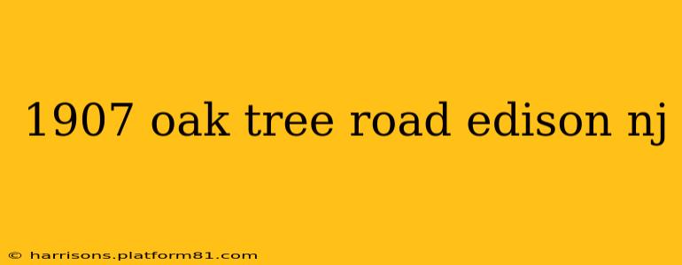 1907 oak tree road edison nj