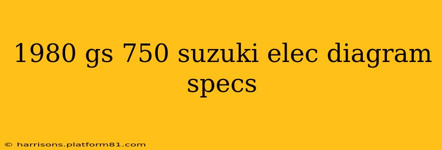 1980 gs 750 suzuki elec diagram specs