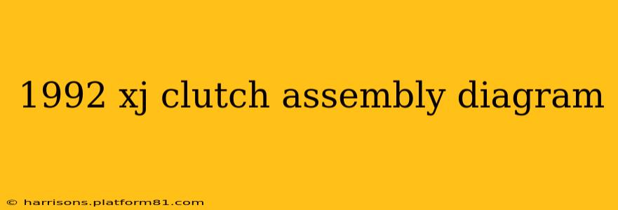1992 xj clutch assembly diagram