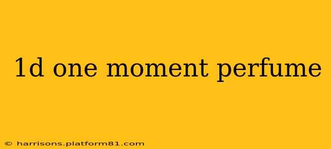 1d one moment perfume