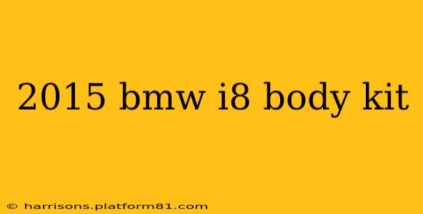 2015 bmw i8 body kit