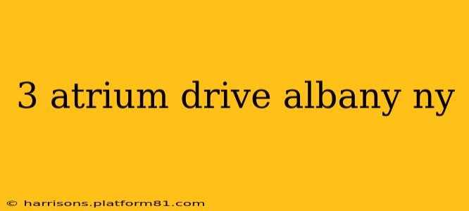 3 atrium drive albany ny
