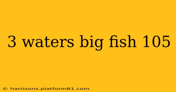 3 waters big fish 105
