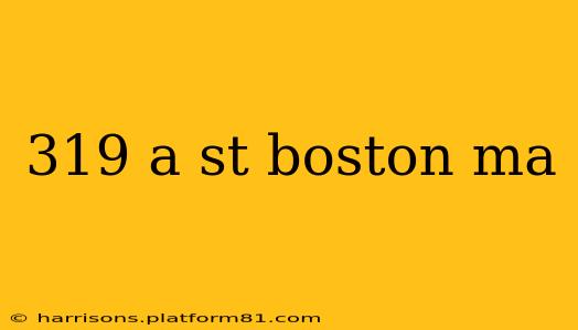 319 a st boston ma