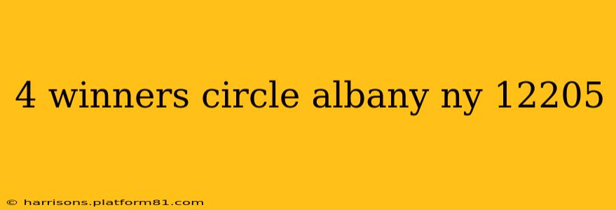 4 winners circle albany ny 12205