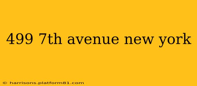 499 7th avenue new york