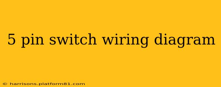5 pin switch wiring diagram
