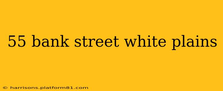 55 bank street white plains