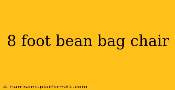 8 foot bean bag chair