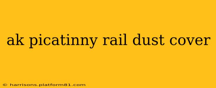 ak picatinny rail dust cover