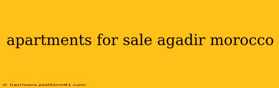 apartments for sale agadir morocco