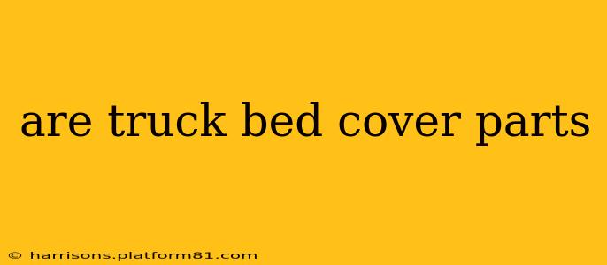 are truck bed cover parts