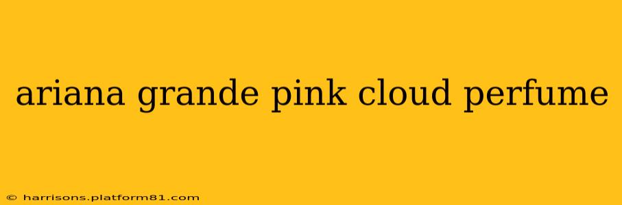 ariana grande pink cloud perfume