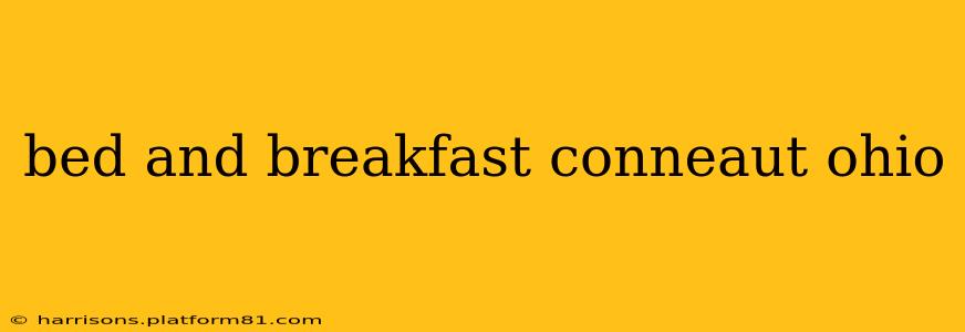 bed and breakfast conneaut ohio