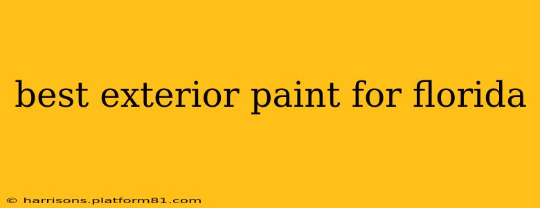 best exterior paint for florida