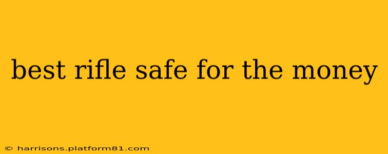 best rifle safe for the money