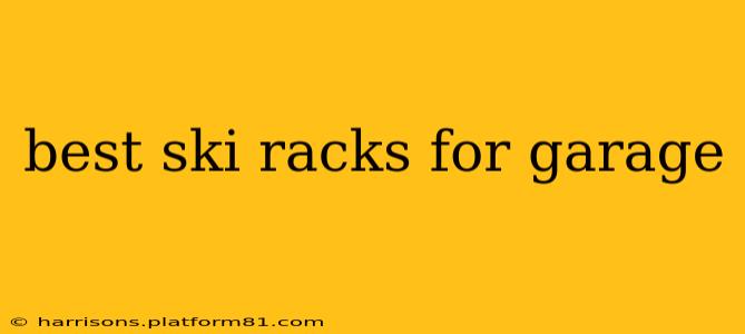 best ski racks for garage