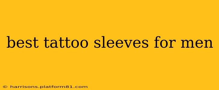 best tattoo sleeves for men