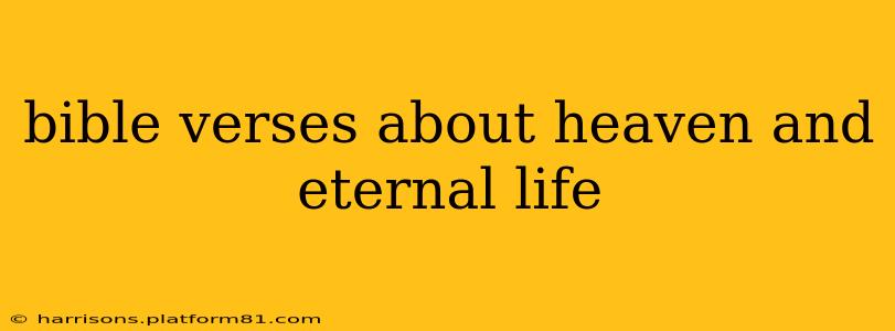 bible verses about heaven and eternal life