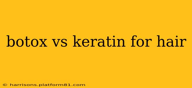botox vs keratin for hair