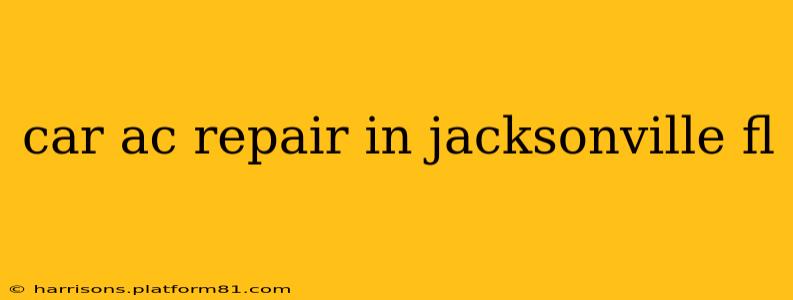 car ac repair in jacksonville fl