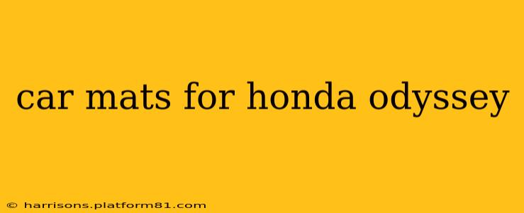 car mats for honda odyssey