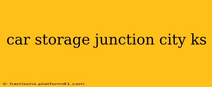 car storage junction city ks