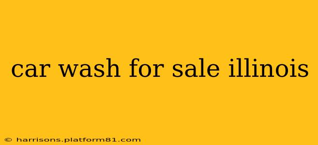 car wash for sale illinois