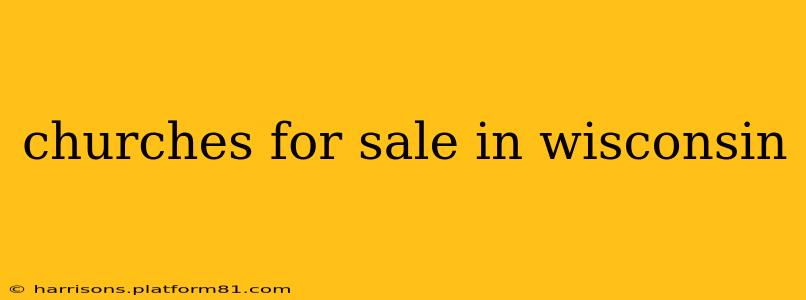 churches for sale in wisconsin