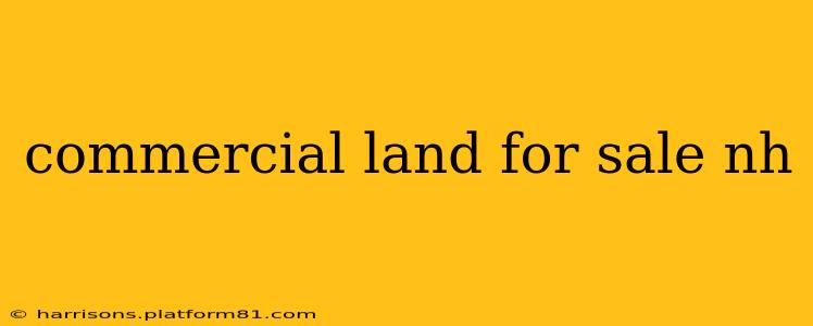 commercial land for sale nh