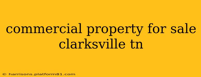 commercial property for sale clarksville tn