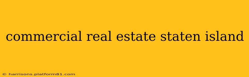commercial real estate staten island