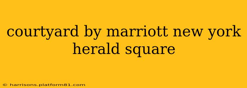 courtyard by marriott new york herald square