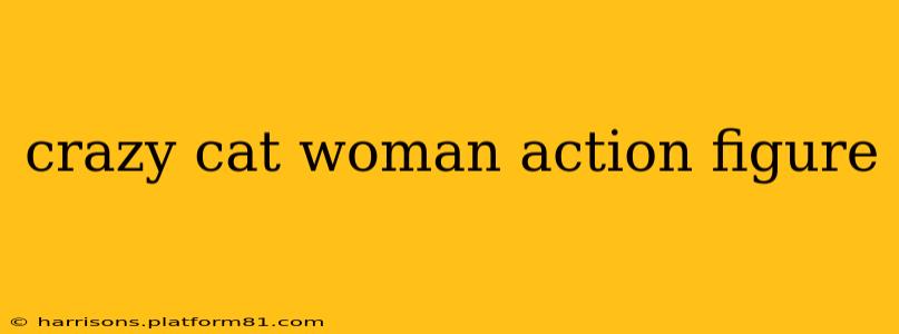 crazy cat woman action figure