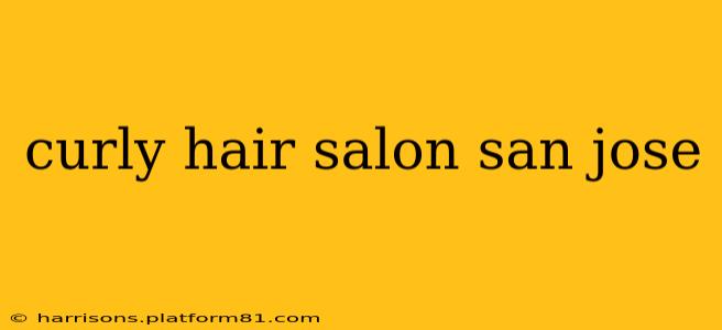 curly hair salon san jose