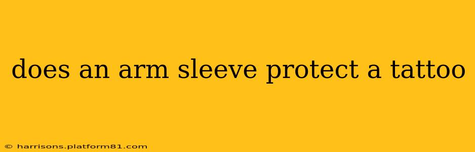 does an arm sleeve protect a tattoo