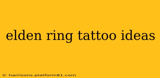 elden ring tattoo ideas