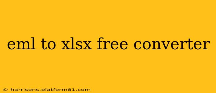 eml to xlsx free converter