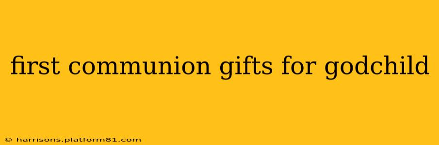 first communion gifts for godchild