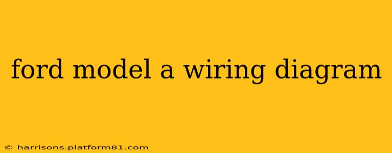 ford model a wiring diagram