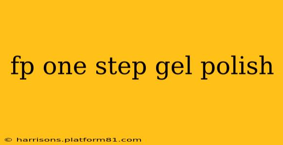 fp one step gel polish