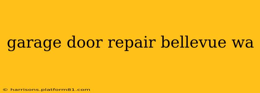 garage door repair bellevue wa