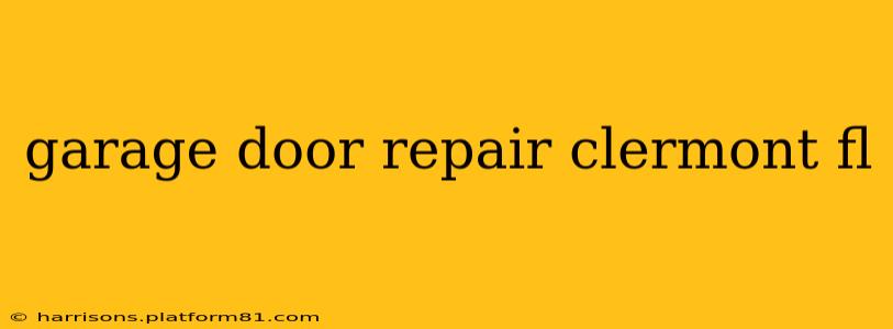 garage door repair clermont fl