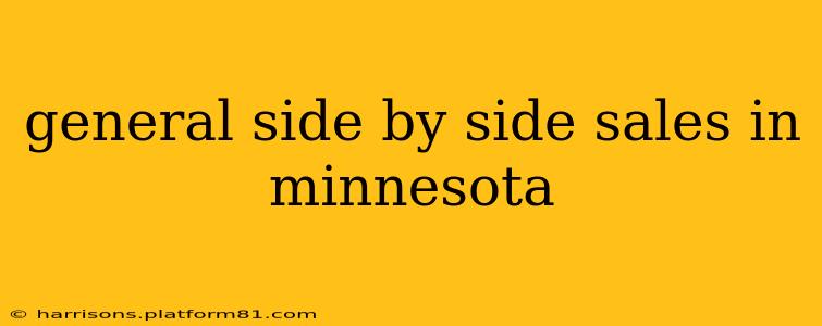 general side by side sales in minnesota