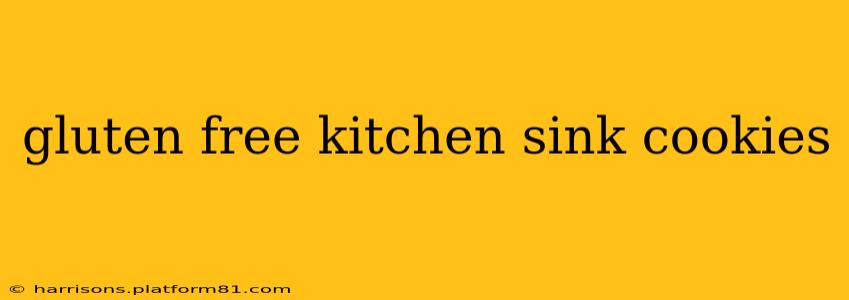 gluten free kitchen sink cookies