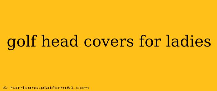 golf head covers for ladies