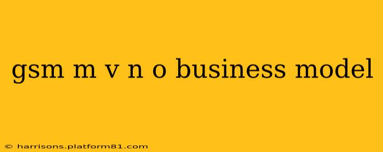 gsm m v n o business model